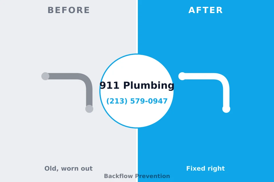 Before and after: plumbing company Pendleton, OR